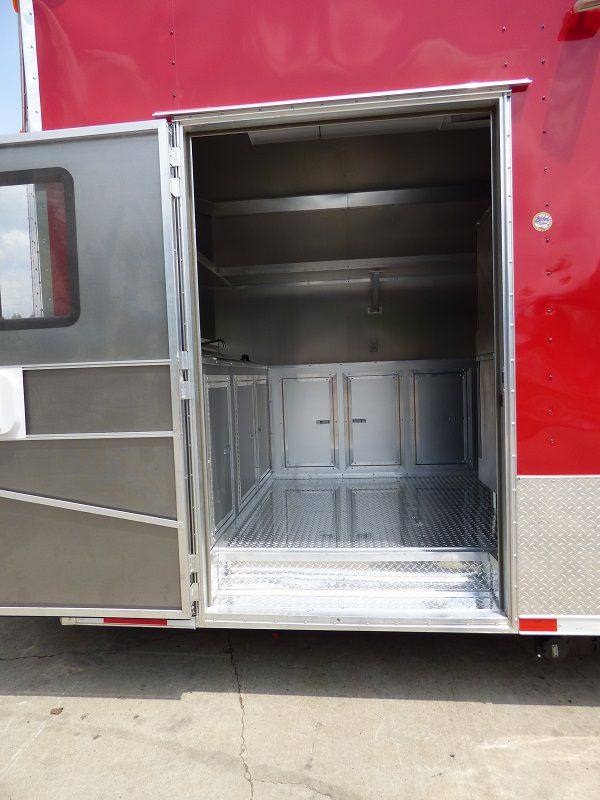 1386-concession-trailer-8.5-x28-red-food-catering-enclosed-kitchen-25.jpg Concession Trailer 8.5'x28' Red - Food Catering Enclosed Kitchen
