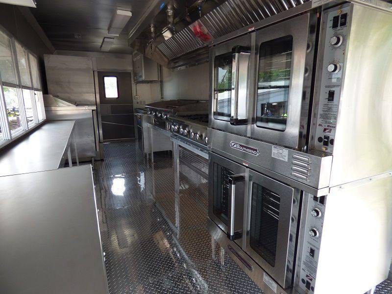 1386-concession-trailer-8.5-x28-red-food-catering-enclosed-kitchen-27.jpg Concession Trailer 8.5'x28' Red - Food Catering Enclosed Kitchen