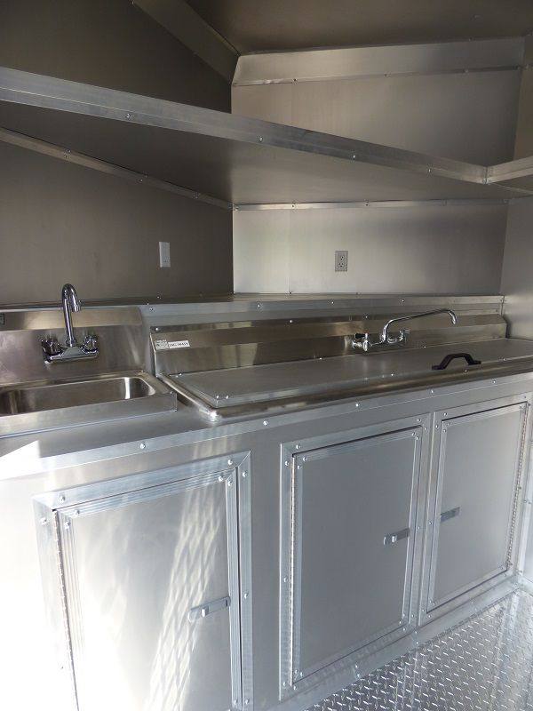 1386-concession-trailer-8.5-x28-red-food-catering-enclosed-kitchen-29.jpg Concession Trailer 8.5'x28' Red - Food Catering Enclosed Kitchen