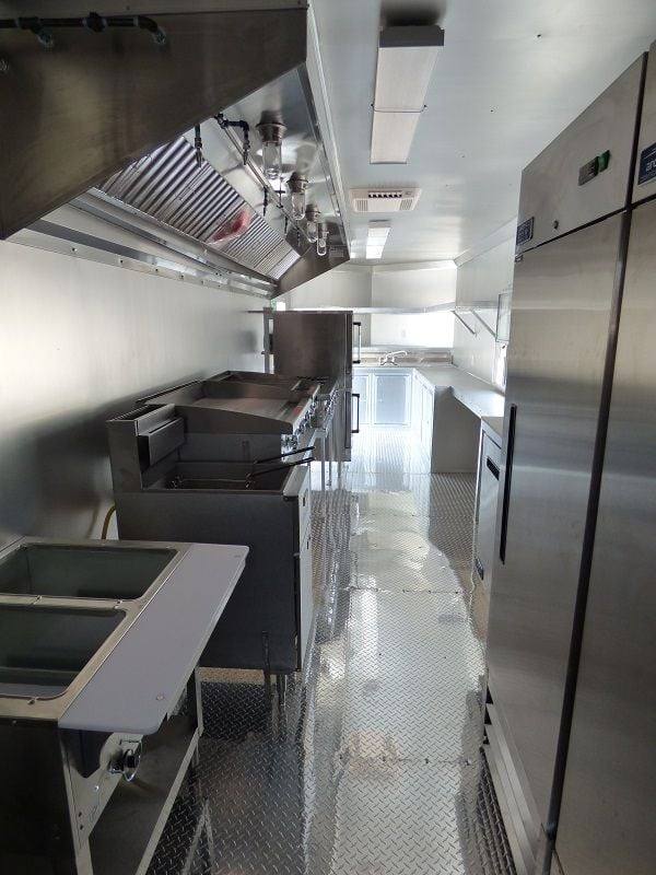 1386-concession-trailer-8.5-x28-red-food-catering-enclosed-kitchen-32.jpg Concession Trailer 8.5'x28' Red - Food Catering Enclosed Kitchen