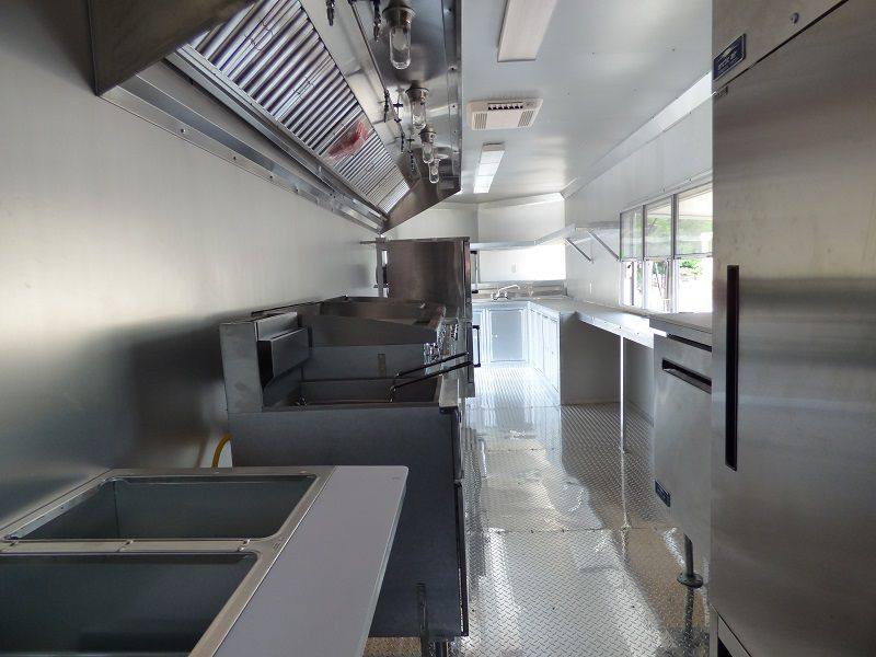 1386-concession-trailer-8.5-x28-red-food-catering-enclosed-kitchen-34.jpg Concession Trailer 8.5'x28' Red - Food Catering Enclosed Kitchen