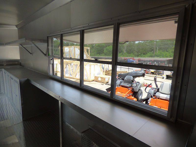 1386-concession-trailer-8.5-x28-red-food-catering-enclosed-kitchen-40.jpg Concession Trailer 8.5'x28' Red - Food Catering Enclosed Kitchen
