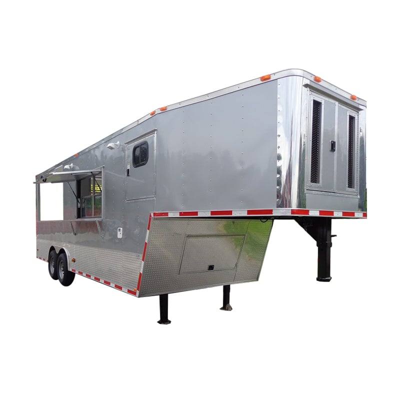 1388-concession-trailer-8.5-x29-silver-bbq-smoker-food-vending-1.jpg Concession Trailer 8.5'x29' Silver - BBQ Smoker Food Vending