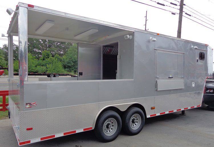 1388-concession-trailer-8.5-x29-silver-bbq-smoker-food-vending-12.jpg Concession Trailer 8.5'x29' Silver - BBQ Smoker Food Vending