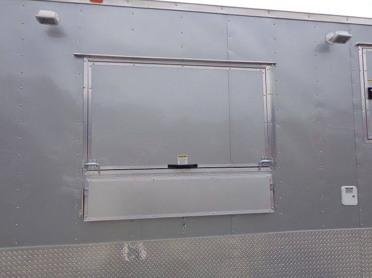 1388-concession-trailer-8.5-x29-silver-bbq-smoker-food-vending-4.jpg Concession Trailer 8.5'x29' Silver - BBQ Smoker Food Vending