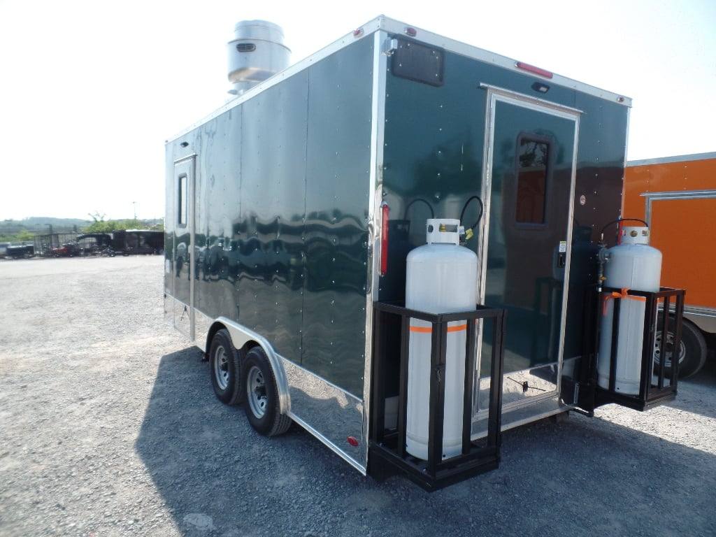 139-8.5-x-16-food-event-concession-emerald-green-trailer-with-appliances-28.jpg 8.5' x 16' Food Event Concession Emerald Green Trailer With Appliances