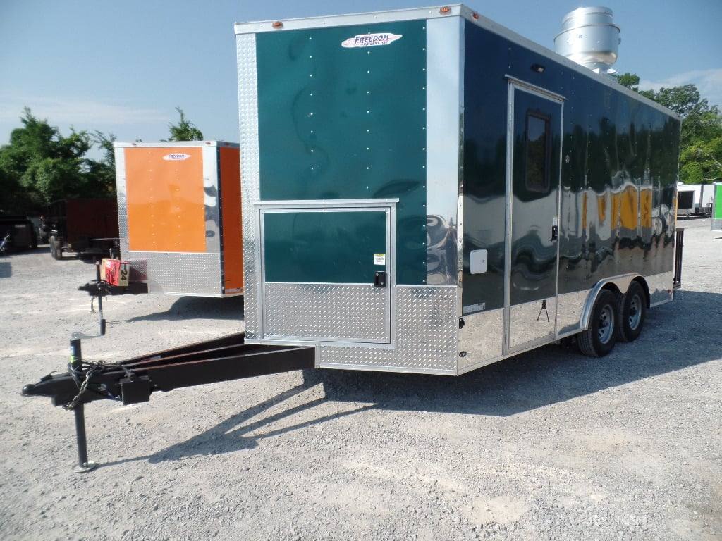 139-8.5-x-16-food-event-concession-emerald-green-trailer-with-appliances-7.jpg 8.5' x 16' Food Event Concession Emerald Green Trailer With Appliances