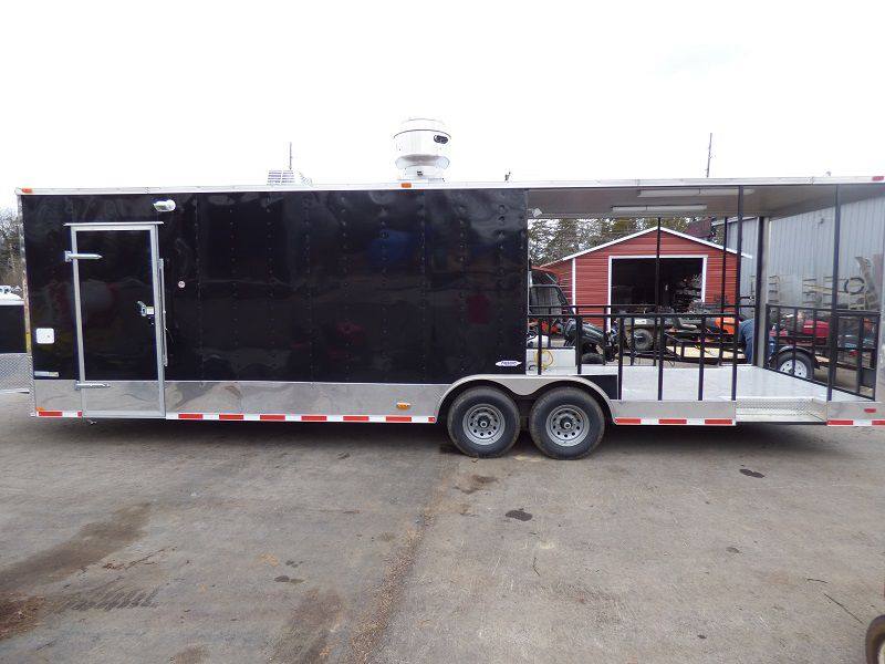 1390-concession-trailer-8.5-x30-black-smoker-food-catering-with-appliances-10.jpg Concession Trailer 8.5'x30' Black - Smoker Food Catering (with Appliances)