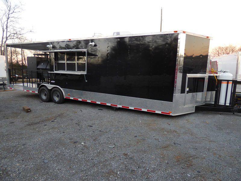 1390-concession-trailer-8.5-x30-black-smoker-food-catering-with-appliances-40.jpg Concession Trailer 8.5'x30' Black - Smoker Food Catering (with Appliances)