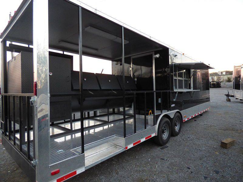 1390-concession-trailer-8.5-x30-black-smoker-food-catering-with-appliances-41.jpg Concession Trailer 8.5'x30' Black - Smoker Food Catering (with Appliances)