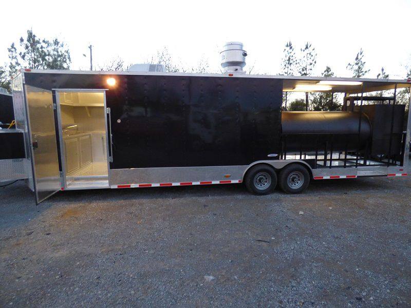 1390-concession-trailer-8.5-x30-black-smoker-food-catering-with-appliances-60.jpg Concession Trailer 8.5'x30' Black - Smoker Food Catering (with Appliances)