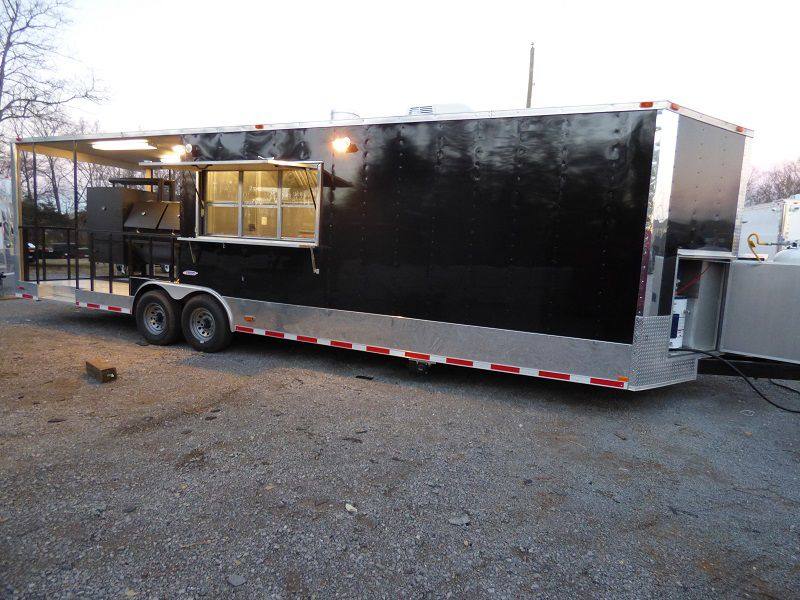 1390-concession-trailer-8.5-x30-black-smoker-food-catering-with-appliances-65.jpg Concession Trailer 8.5'x30' Black - Smoker Food Catering (with Appliances)