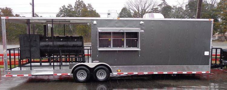1391-concession-trailer-8.5-x30-bbq-smoker-food-vending-charcoal-grey-11.jpg Concession Trailer 8.5'x30' BBQ Smoker Food Vending (Charcoal Grey)