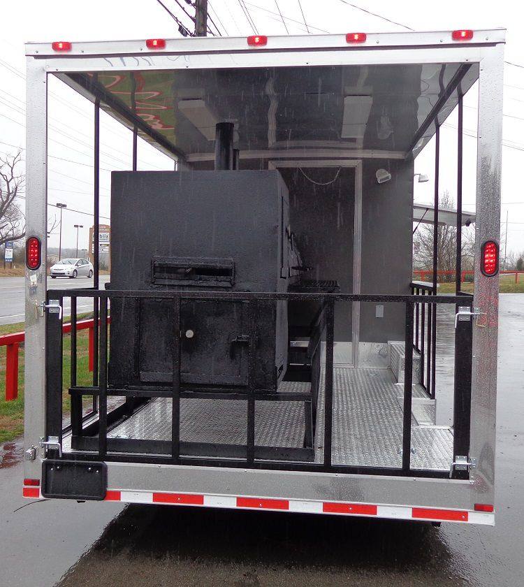 1391-concession-trailer-8.5-x30-bbq-smoker-food-vending-charcoal-grey-14.jpg Concession Trailer 8.5'x30' BBQ Smoker Food Vending (Charcoal Grey)
