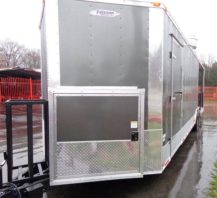 1391-concession-trailer-8.5-x30-bbq-smoker-food-vending-charcoal-grey-18.jpg Concession Trailer 8.5'x30' BBQ Smoker Food Vending (Charcoal Grey)