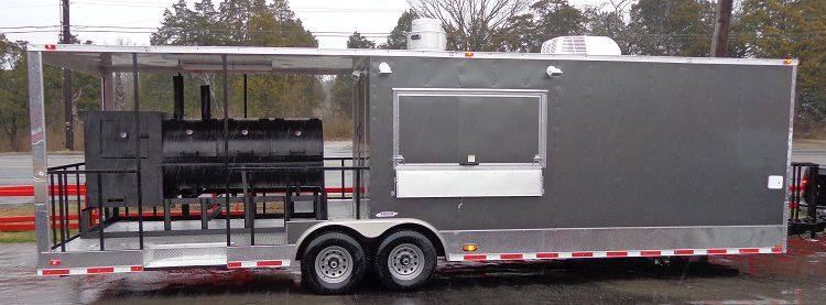 1391-concession-trailer-8.5-x30-bbq-smoker-food-vending-charcoal-grey-19.jpg Concession Trailer 8.5'x30' BBQ Smoker Food Vending (Charcoal Grey)