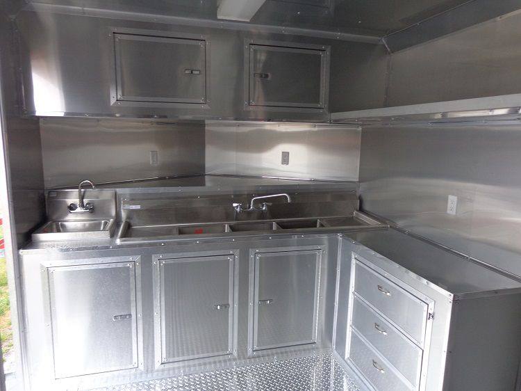 1391-concession-trailer-8.5-x30-bbq-smoker-food-vending-charcoal-grey-2.jpg Concession Trailer 8.5'x30' BBQ Smoker Food Vending (Charcoal Grey)