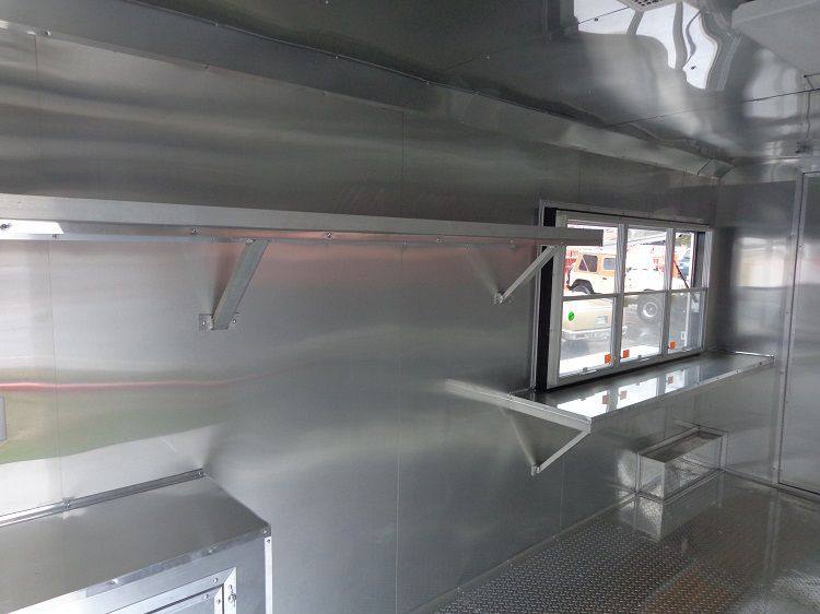 1391-concession-trailer-8.5-x30-bbq-smoker-food-vending-charcoal-grey-3.jpg Concession Trailer 8.5'x30' BBQ Smoker Food Vending (Charcoal Grey)