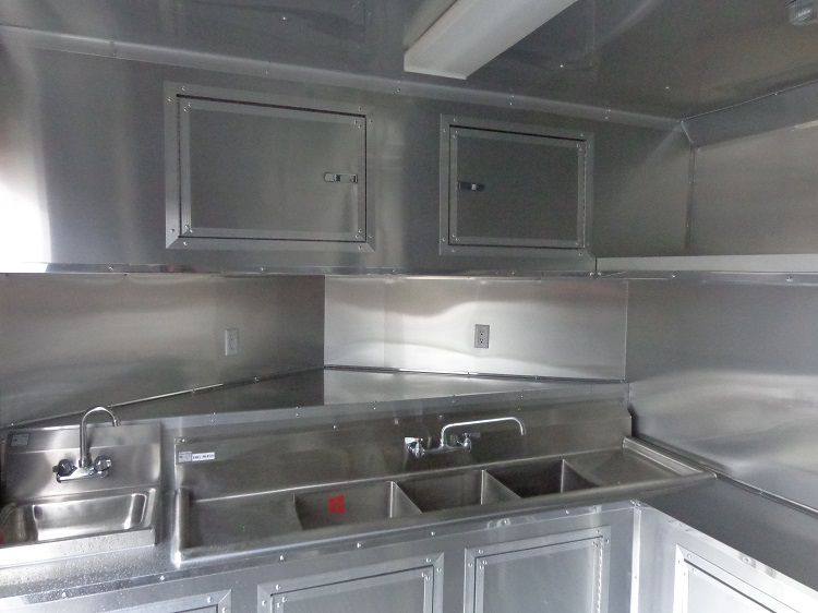 1391-concession-trailer-8.5-x30-bbq-smoker-food-vending-charcoal-grey-5.jpg Concession Trailer 8.5'x30' BBQ Smoker Food Vending (Charcoal Grey)