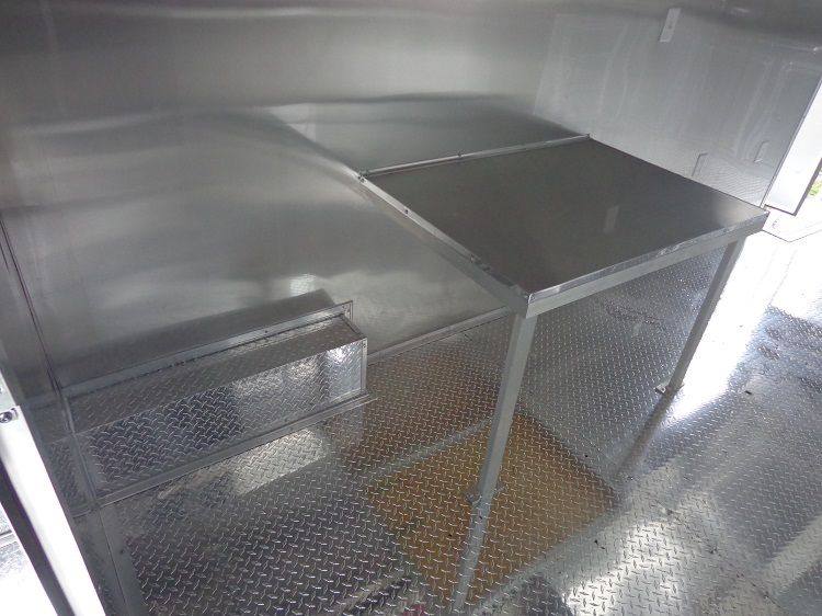 1391-concession-trailer-8.5-x30-bbq-smoker-food-vending-charcoal-grey-9.jpg Concession Trailer 8.5'x30' BBQ Smoker Food Vending (Charcoal Grey)