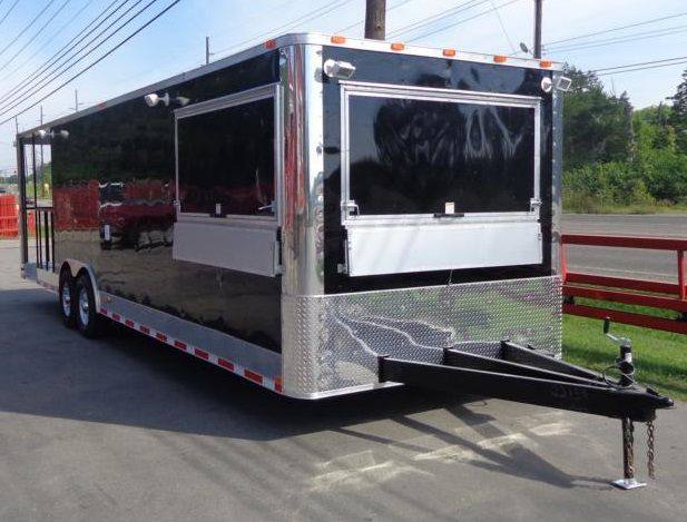 1392-concession-trailer-8.5-x30-black-bbq-smoker-event-food-catering-11.jpg Concession Trailer 8.5'x30' Black - BBQ Smoker Event Food Catering