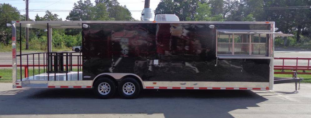 1392-concession-trailer-8.5-x30-black-bbq-smoker-event-food-catering-15.jpg Concession Trailer 8.5'x30' Black - BBQ Smoker Event Food Catering
