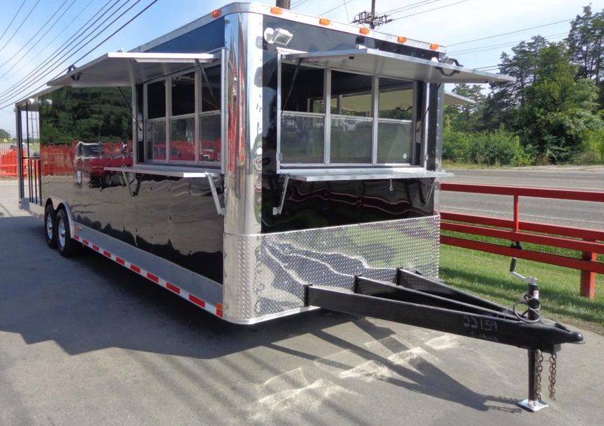 1392-concession-trailer-8.5-x30-black-bbq-smoker-event-food-catering-16.jpg Concession Trailer 8.5'x30' Black - BBQ Smoker Event Food Catering