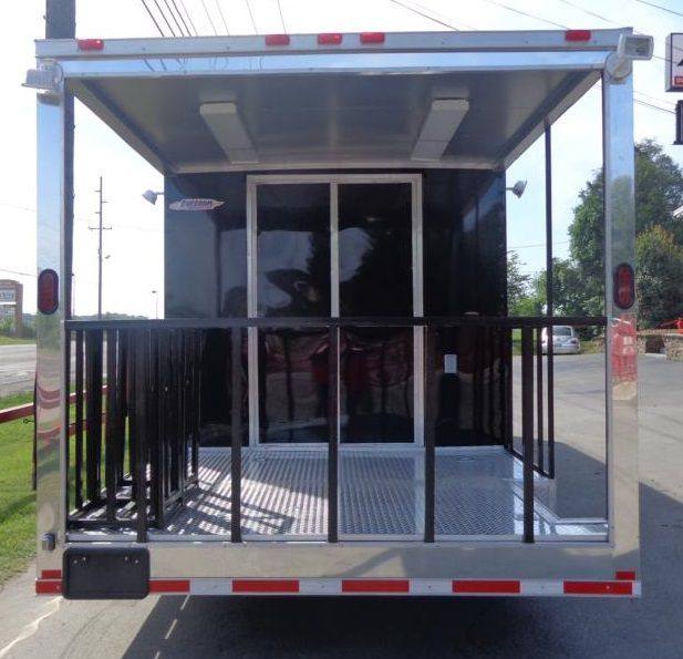 1392-concession-trailer-8.5-x30-black-bbq-smoker-event-food-catering-8.jpg Concession Trailer 8.5'x30' Black - BBQ Smoker Event Food Catering