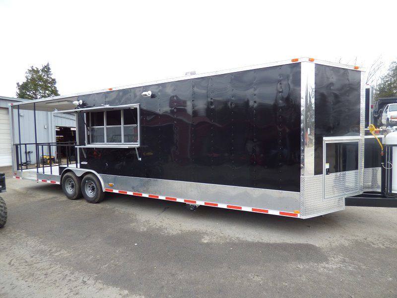 1394-concession-trailer-8.5-x30-black-bbq-food-catering-23.jpg Concession Trailer 8.5'x30' Black BBQ Food Catering