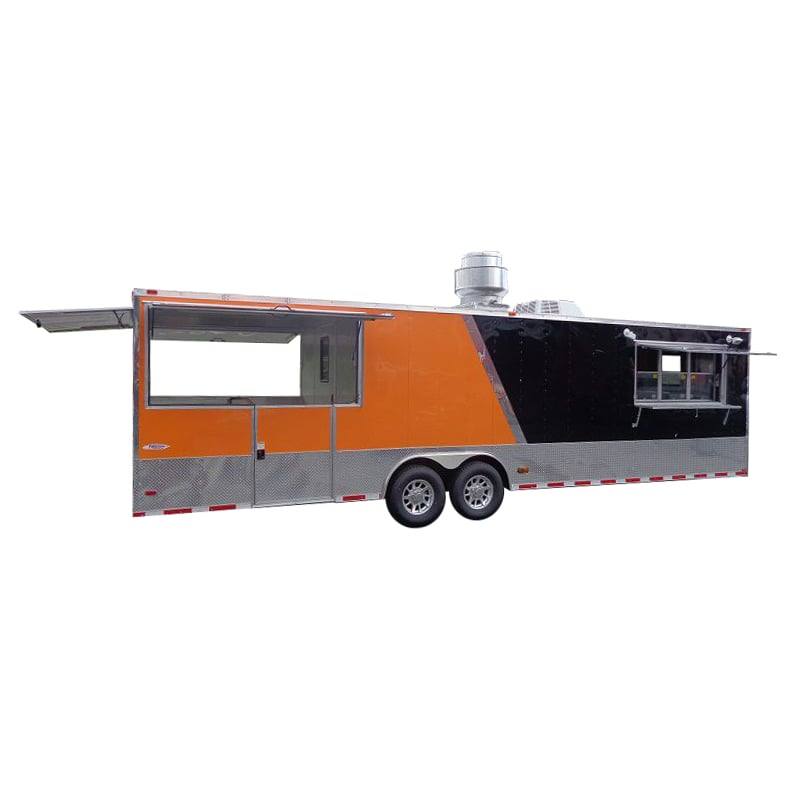 1395-concession-trailer-8.5-x30-catering-bbq-food-event-orange-black-1.jpg Concession Trailer 8.5'x30' Catering BBQ Food Event (Orange & Black)