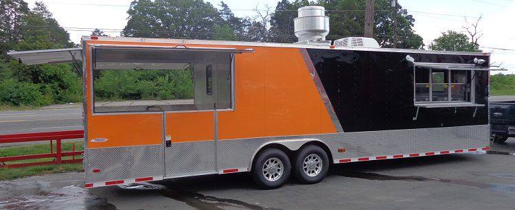 1395-concession-trailer-8.5-x30-catering-bbq-food-event-orange-black-13.jpg Concession Trailer 8.5'x30' Catering BBQ Food Event (Orange & Black)