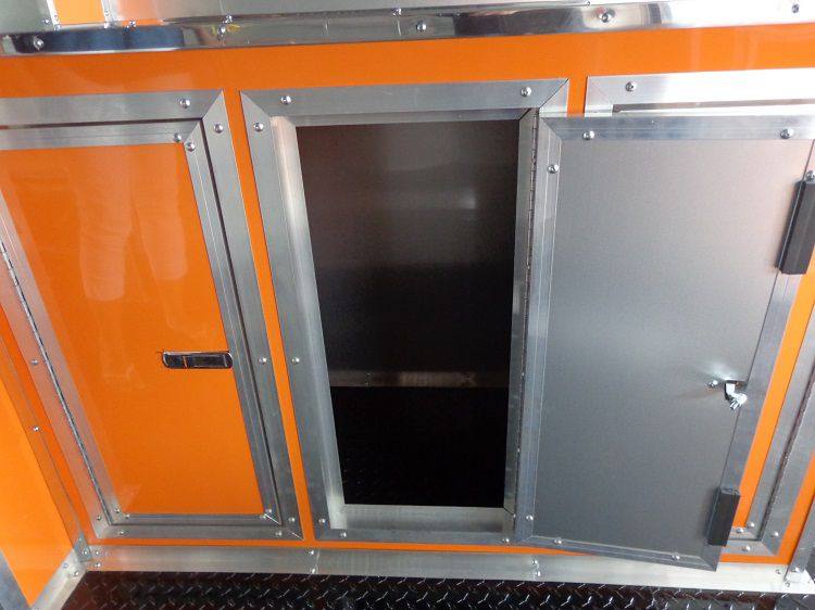 1395-concession-trailer-8.5-x30-catering-bbq-food-event-orange-black-19.jpg Concession Trailer 8.5'x30' Catering BBQ Food Event (Orange & Black)