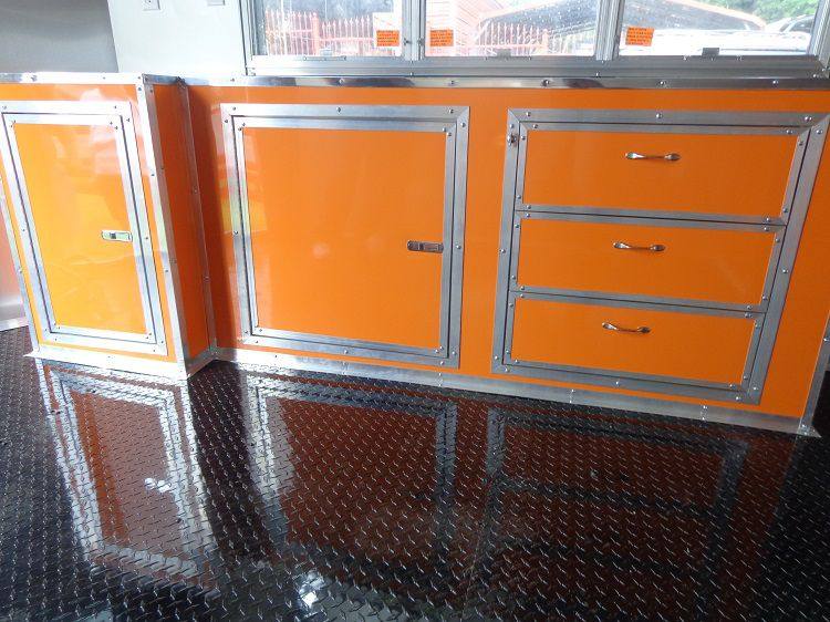 1395-concession-trailer-8.5-x30-catering-bbq-food-event-orange-black-3.jpg Concession Trailer 8.5'x30' Catering BBQ Food Event (Orange & Black)