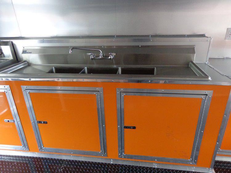 1395-concession-trailer-8.5-x30-catering-bbq-food-event-orange-black-41.jpg Concession Trailer 8.5'x30' Catering BBQ Food Event (Orange & Black)