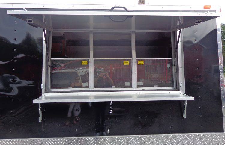 1395-concession-trailer-8.5-x30-catering-bbq-food-event-orange-black-46.jpg Concession Trailer 8.5'x30' Catering BBQ Food Event (Orange & Black)