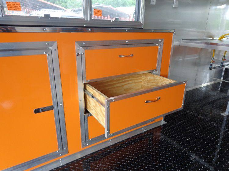 1395-concession-trailer-8.5-x30-catering-bbq-food-event-orange-black-60.jpg Concession Trailer 8.5'x30' Catering BBQ Food Event (Orange & Black)