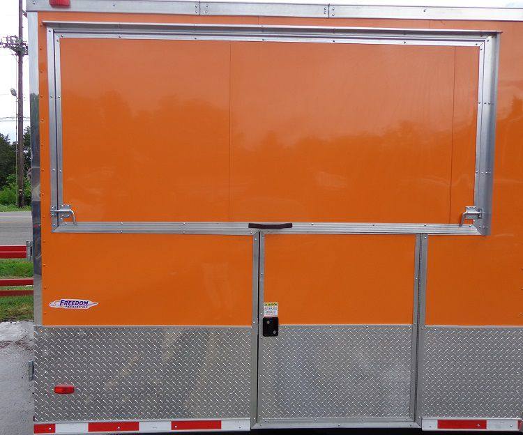 1395-concession-trailer-8.5-x30-catering-bbq-food-event-orange-black-61.jpg Concession Trailer 8.5'x30' Catering BBQ Food Event (Orange & Black)