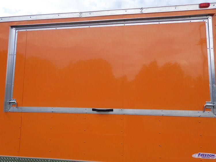 1395-concession-trailer-8.5-x30-catering-bbq-food-event-orange-black-9.jpg Concession Trailer 8.5'x30' Catering BBQ Food Event (Orange & Black)