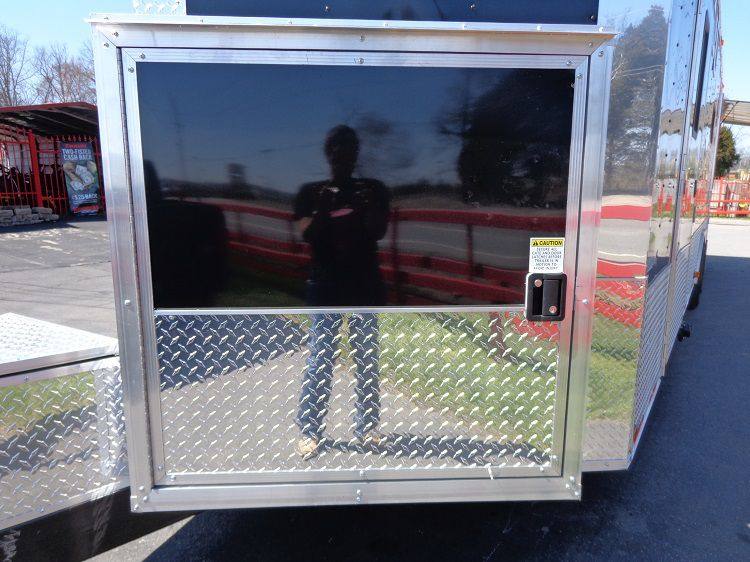 1396-concession-trailer-8.5-x30-event-bbq-smoker-catering-black-orange-restroom-16.jpg Concession Trailer 8.5'x30' Event BBQ Smoker Catering (Black & Orange) Restroom