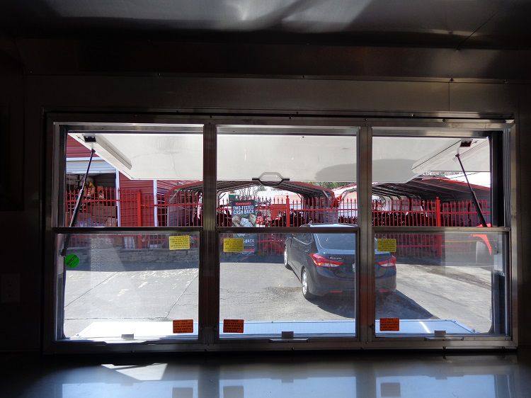 1396-concession-trailer-8.5-x30-event-bbq-smoker-catering-black-orange-restroom-27.jpg Concession Trailer 8.5'x30' Event BBQ Smoker Catering (Black & Orange) Restroom