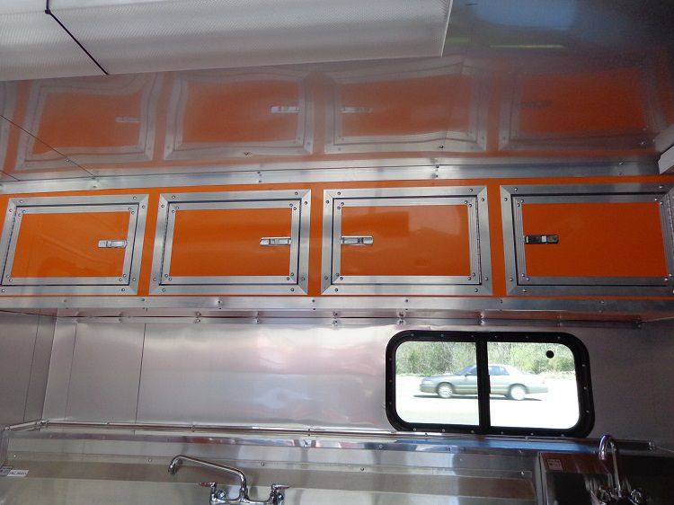 1396-concession-trailer-8.5-x30-event-bbq-smoker-catering-black-orange-restroom-33.jpg Concession Trailer 8.5'x30' Event BBQ Smoker Catering (Black & Orange) Restroom
