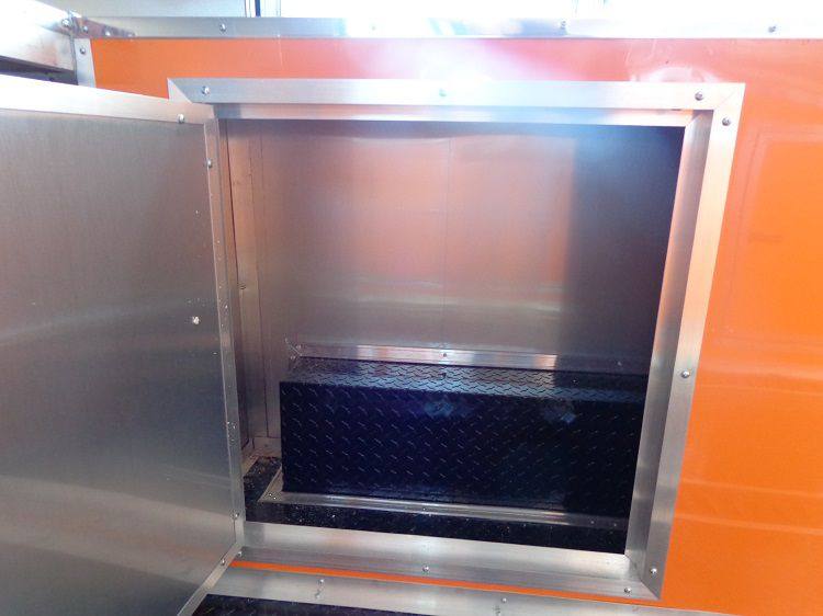 1396-concession-trailer-8.5-x30-event-bbq-smoker-catering-black-orange-restroom-51.jpg Concession Trailer 8.5'x30' Event BBQ Smoker Catering (Black & Orange) Restroom