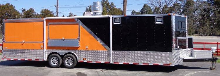 1396-concession-trailer-8.5-x30-event-bbq-smoker-catering-black-orange-restroom-55.jpg Concession Trailer 8.5'x30' Event BBQ Smoker Catering (Black & Orange) Restroom