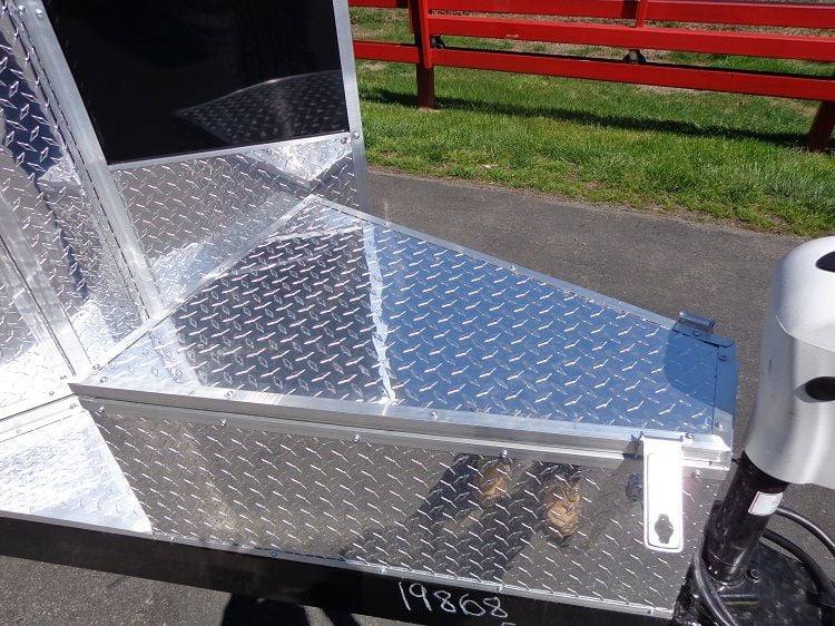 1396-concession-trailer-8.5-x30-event-bbq-smoker-catering-black-orange-restroom-6.jpg Concession Trailer 8.5'x30' Event BBQ Smoker Catering (Black & Orange) Restroom