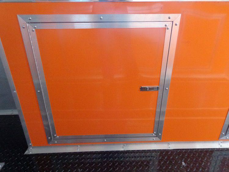 1396-concession-trailer-8.5-x30-event-bbq-smoker-catering-black-orange-restroom-67.jpg Concession Trailer 8.5'x30' Event BBQ Smoker Catering (Black & Orange) Restroom