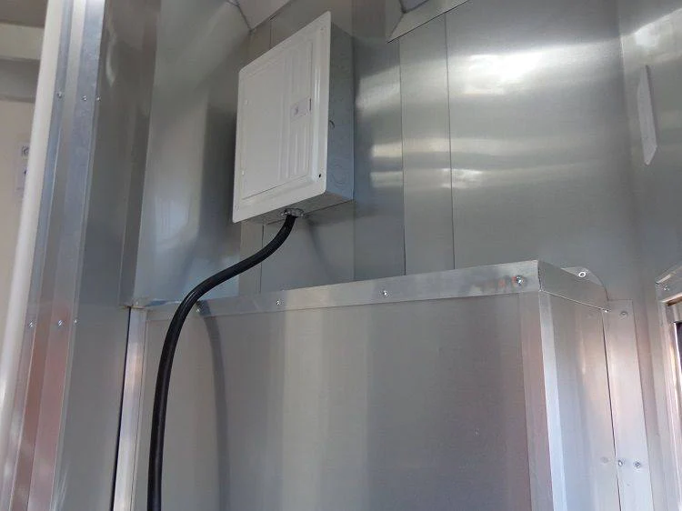 1396-concession-trailer-8.5-x30-event-bbq-smoker-catering-black-orange-restroom-71.webp Concession Trailer 8.5'x30' Event BBQ Smoker Catering (Black & Orange) Restroom