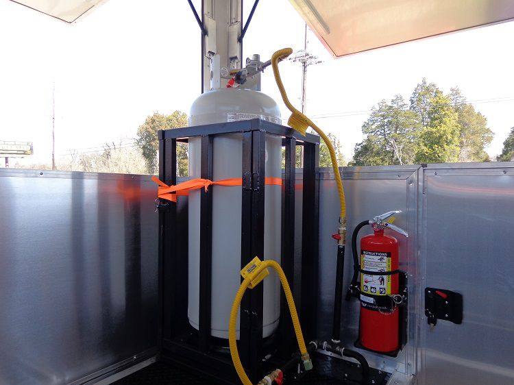 1397-concession-trailer-8.5-x30-event-bbq-smoker-catering-orange-black-restroom-16.jpg Concession Trailer 8.5'x30' Event BBQ Smoker Catering (Orange & Black) Restroom