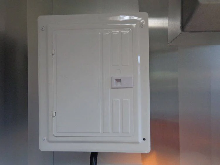 1397-concession-trailer-8.5-x30-event-bbq-smoker-catering-orange-black-restroom-17.webp Concession Trailer 8.5'x30' Event BBQ Smoker Catering (Orange & Black) Restroom