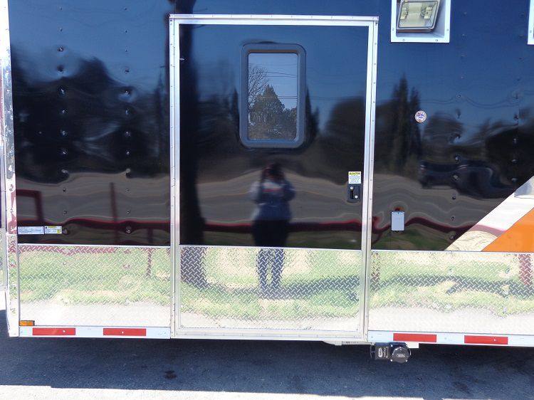 1397-concession-trailer-8.5-x30-event-bbq-smoker-catering-orange-black-restroom-18.jpg Concession Trailer 8.5'x30' Event BBQ Smoker Catering (Orange & Black) Restroom