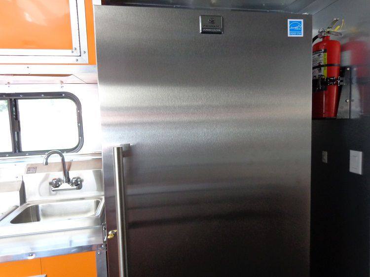 1397-concession-trailer-8.5-x30-event-bbq-smoker-catering-orange-black-restroom-27.jpg Concession Trailer 8.5'x30' Event BBQ Smoker Catering (Orange & Black) Restroom